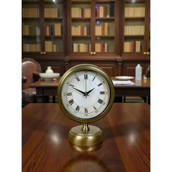 Aurum Retro 25x20 Eskitme Metal Masa Saati