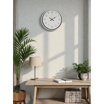 Beyaz 36 Cm Standart Duvar Saati