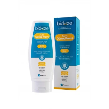 Bidoze Aura Yatıştırıcı & Anti Aging Etkili Güneş Kremi 100 ML | Leke Karşıtı ve Onarıcı Bakım