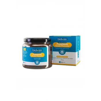 Bidoze Powerbank Enerji Macunu 220 Gr. | Arı Ekmeği, Ginseng & Arı Sütü İçerikli Doğal Enerji Macunu