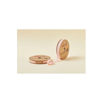 Biye Koton Katlı D10 Somon 2 cm 25 Metre %65 Koton %35 Polyester