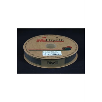 Biye Koton Katlı D14 Asker Yeşili 2 cm 25 Metre %65 Koton %35 Polyester