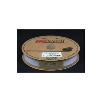 Biye Koton Katlı D29 Gri 2 cm 25 Metre %65 Koton %35 Polyester