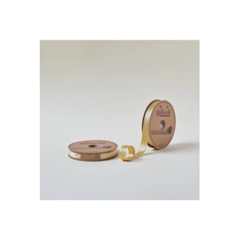 Biye Saten Katlı 055 Gold 2 cm 25 Metre %100 Polyester