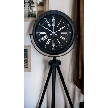 Black Aura Tripod Ayaklı Saat