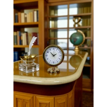 Decora Gold 25 x 20 Cm Metal Masa Saati