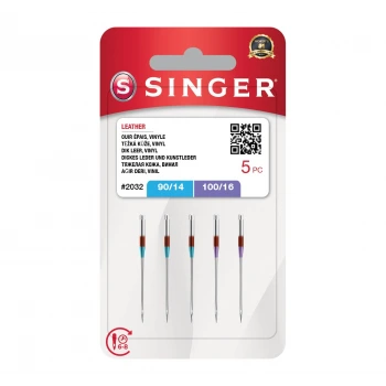 Deri İğnesi Karışık (5Li Blister)(3X14, 2X16 No.)