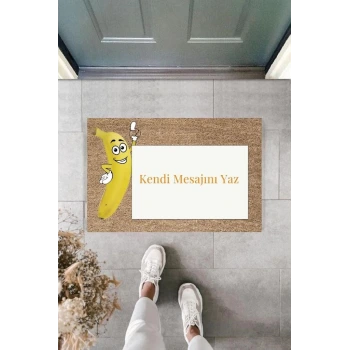 Dijital Baskı Kişiye Özel İç Kapı Dekorasyon Paspas  PS11201