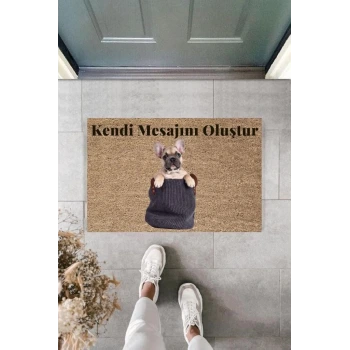 Dijital Baskı Kişiye Özel İç Kapı Dekorasyon Paspas  PS11216