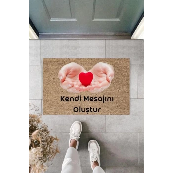 Dijital Baskı Kişiye Özel İç Kapı Dekorasyon Paspas  PS11245