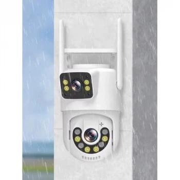 Dış Mekan Çift Kameralı Gece Görüşlü Full Hd Ip Akıllı Güvenlik Kamerası PTZ GÜVENLİK KAMERASI BB-1723