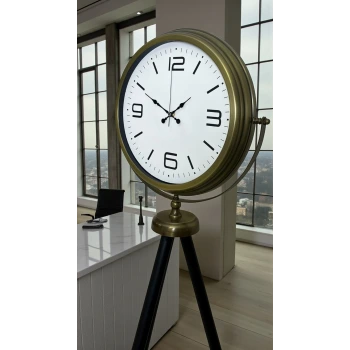 Elegant Vintage Tripod Ayaklı Saat