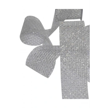 File Sim Kurdele 25 mm Gümüş 2 Metre