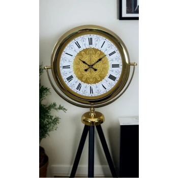 Gold Asalet Tripod Ayaklı Saat