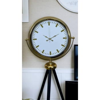 Gold Balance Tripod Ayaklı Saat