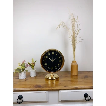 Gold Metal Tokyo Masa Saati 25×20 cm