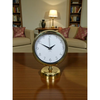 Golden Time 25 x 20 Cm Metal Masa Saati