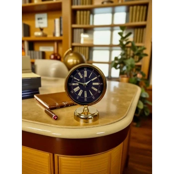 Goldora 25 x 20 Gold Metal Masa Saati