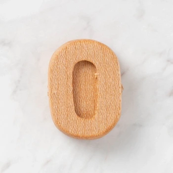 Hobi Baby Organik Ahşap Harf - O