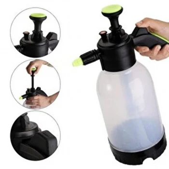 İpek Yıldızı® 2 Başlıklı Oto Köpük, Su Püskürtme ve Bitki Bakım Sulama Aleti Oto Yıkama Spreyi 2 Litre