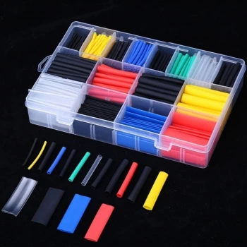 İpek Yıldızı® 560 Parça Isıyla Daralan Makaron Kablo Koruyucu Kılıf Makaron Kablo Yalıtım Makaron Seti