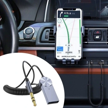 İpek Yıldızı® Araba için Bluetooth Aux Alıcısı Wireless Araç Kiti