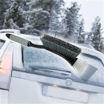 İpek Yıldızı® Araç Camı Kar Süpürgesi Buz Kazıyıcı ve Kar Temizleme Fırçası