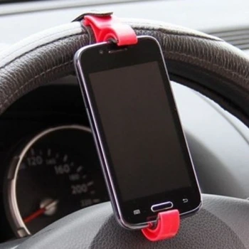 İpek Yıldızı® Araç içi Direksiyon Arası Pratik Telefon Navigasyon Tutucu Alet