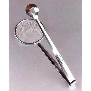 İpek Yıldızı® Çok Amaçlı Süzgeçli Paslanmaz Metal Haşlama Ve Kızartma Maşası