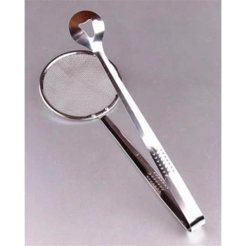 İpek Yıldızı® Çok Amaçlı Süzgeçli Paslanmaz Metal Haşlama Ve Kızartma Maşası