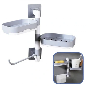 İpek Yıldızı® Çoklu Sabun Tutucu Fonksiyonel Banyo Sabunluk
