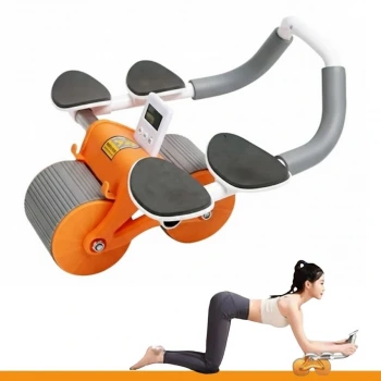 İpek Yıldızı® Dijital Sayaçlı Çek-Bırak Mekik Aleti – Karın ve Core Güçlendirici Evde Spor Aleti