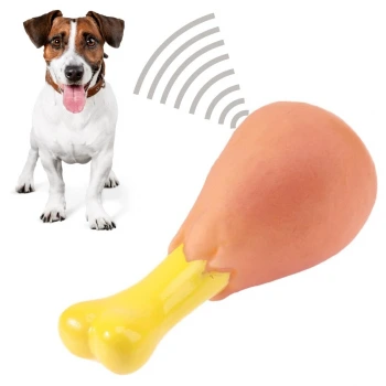İpek Yıldızı Köpekler İçin Oyuncak Tavuk Budu