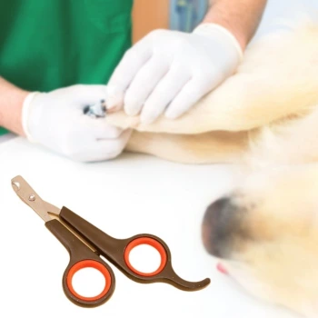 İpek Yıldızı Küçük Çelik Uçlu Kedi Köpek Evcil Hayvan Tırnak Makası Pati Bakım Aleti Ergonomik Kaymaz Sap