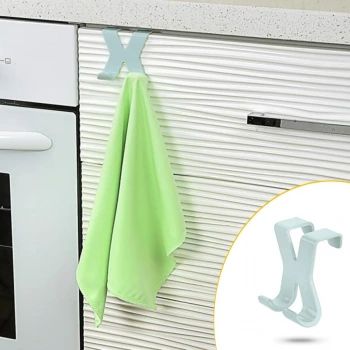 İpek Yıldızı® Mutfak Banyo Dolap Kapağına Takılan Meta Havlu Askılığı Aparatı