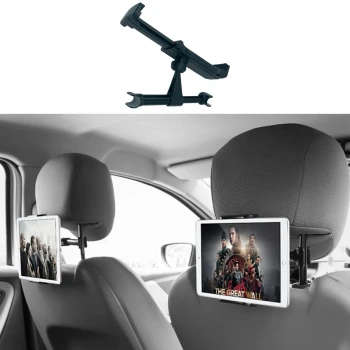 İpek Yıldızı® Oto Koltuk Arkası Telefon Tablet Tutucu Ayarlanabilir 360 Derece Dönebilen Pratik Stand