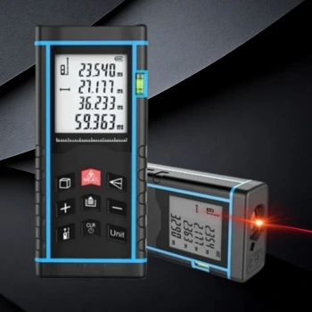 İpek Yıldızı® Profesyonel 40 Metre Dijital Lazer Metre Ölçüm Cihazı-LCD Ekranlı,Su Terazili,Pisagor Ölçüm Fonksiyonlu,20 Kayıt Hafızalı,Hassas Lazer Ö