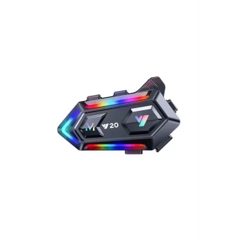 IPX6 Su Geçirmez 5.3 Motosiklet İnterkom: 1000mAh Batarya ile Uzun Yolculuklar