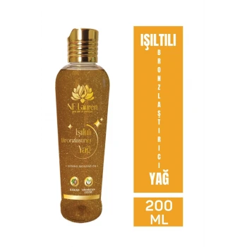 IŞILTILI BRONZLAŞTIRICI YAĞ 200 ML