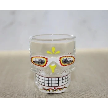 İstanbul Temalı Cam Kurukafa Shot Bardak