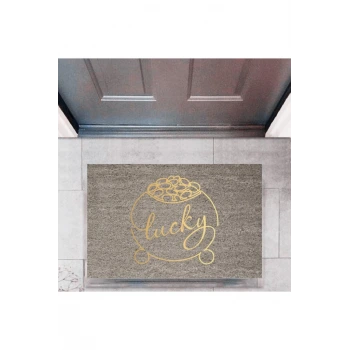 Kapı Önü Paspası Dekoratif Dijital Baskı Lucky P-2362
