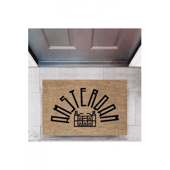 Kapı Önü Paspası Dekoratif Dijital Baskı ŞehirlerP-2738