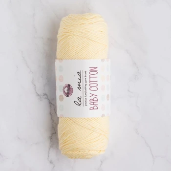 La Mia Baby Cotton Bebe Sarı El Örgü İpi - L028 - 33626