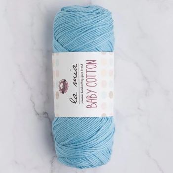 La Mia Baby Cotton Mavi El Örgü İpi - L041 - 33640