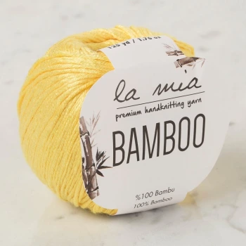 La Mia Bamboo Sarı El Örgü İpi - L160 - 33852