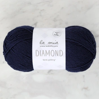 La Mia Diamond Lacivert El Örgü İpi - L007 - 34451