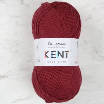 La Mia Kent Açık Bordo El Örgü İpi - L014