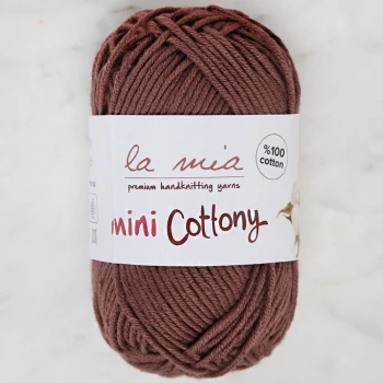 La Mia Mini Cottony 25 gr Kahverengi Bebek El Örgü