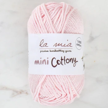 La Mia Mini Cottony 25 gr Pembe Bebek El Örgü İpi