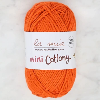 La Mia Mini Cottony 25 gr Turuncu Bebek El Örgü İp